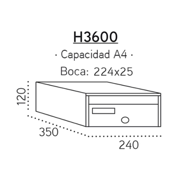 h3600-future antivandalico (medidas)